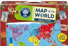 Orchard Toys Παγκόσμιος χάρτης map of the world