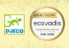 Χρυσή διάκριση EcoVadis για την Djeco toymaster-djeco