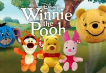 Νέα λούτρινα Γουίνι το Αρκουδάκι toymaster-winnie